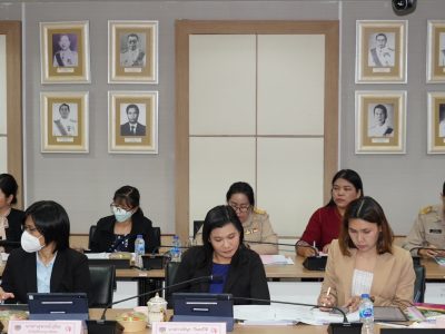 มท.4 “นางสาวธีรรัตน์ สำเร็จวาณิชย์” รัฐมนตรีช่วยว่าการกระทรวงมหาดไทย เข้าร่วมประชุมคณะกรรมการบริหารกองทุนพัฒนาบทบาทสตรี (คกส.) ครั้งที่ 11/2567 และคณะอนุกรรมการบริหารกองทุนพัฒนาบทบาทสตรีกรุงเทพมหานคร (อกส.กทม.)